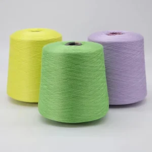 Competitive Price 100% Polyester 32S Ring Spun Yarn High Strength Eco Friendly for Socks Machine Knitting