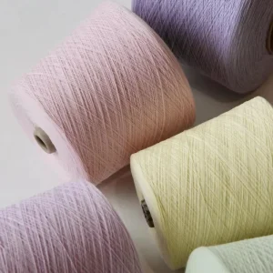 Competitive Price 100% Polyester 32S Ring Spun Yarn High Strength Eco Friendly for Socks Machine Knitting