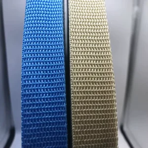 Competitive Price Custom Weave Fancy PP Fiber Webbing Plain Webbing Tape for Bags Suitcase 25mm 2inch Polypropylene Webbing