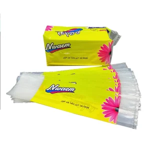 Compostable Cotton Sanitary Napkin Seal Baby Diaper Packaging Paper Towels Disposable Sanitary Bag