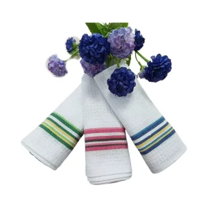 Compressed Decorative Cotton Kitchen Towels for Stylish Home Kitchen Use