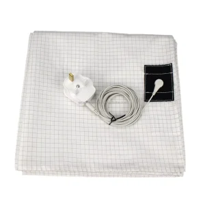 Conductive Bedding Grounding Sheet Silver Fiber Cotton Fabric for Home Hotel Bedroom Supply 10 Silver Fiber