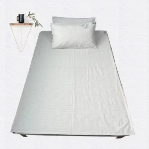 Conductive Earthing Bed Sheet King Queen Size Silver Ion Anti static Grounding Fabric Mattress Protector for Inflammation Relief
