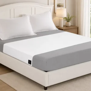 Conductive Grounding Sheet Cord Organic Cotton Silver Fiber Earth-Connected Sleep Support Fits All Mattresses Reduces