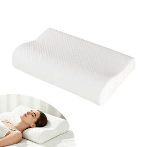 Contour Bed Pillow Cervical Pillow for Neck Shoulder Pain Side Back and Stomach Sleeper Orthopedic Cooling Pillow