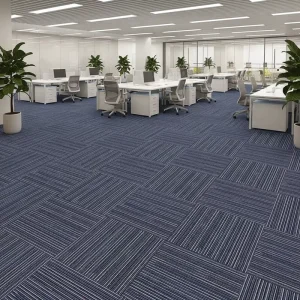 Convenient and Durable Removable Carpet Tiles Commercial Office Carpet Tiles