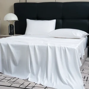 Cool 300TC Bamboo Modern North American 4 PCS Sheet Set Customized Size Includes Flat Sheet Fitted Sheet Summer