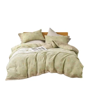 Cool & Cozy Teal Bed Sheet Covers King Size Quilt Duvet Bedding Set