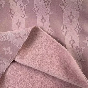Cool Silk Cotton Bonding With Oli Velvet 95% Polyester 5% Spandex for Garments
