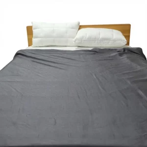 Cool Silky Smooth Breathable Eco Friendly 40 Count Bamboo Fiber Anti Pilling Queen Size Plain Duvet Cover Set