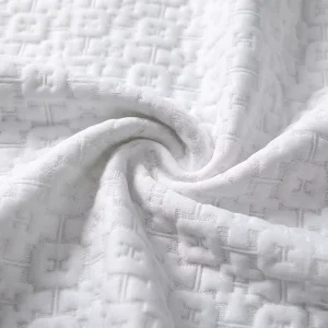 Cool Touch Knitting Jacquard Summer Cooling Mattress Protector and Cooling Bed Sheets for Bedding