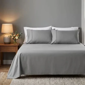 Cooling Bamboo Bed Sheet Set Silky Soft Bedding