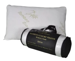 Cooling Bed Pillows for Sleeping Shredded Memory Foam Pillows Adjustable Cool Pillow for Side Back Sleepers Queen Size