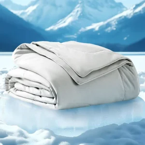 Cooling Blankets for Hot Sleepers Cooling Comforter Cold Summer Quilt for Bed Breathable and Lightweight Gift for Night Sweats