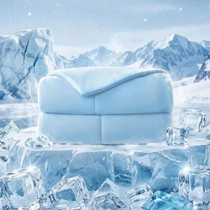Cooling Comforter Queen Size Lightweight Breathable Skin Friendly Modern Summer Blanket Double Sided Cold Tech Fabric