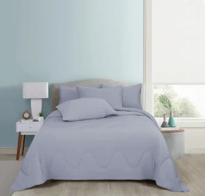 Cooling Fabric Solid Color Customized Heavy Comforter Set