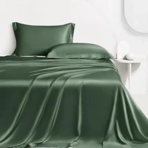 Cooling Luxury Bedroom Bedding Bed Sheets Solid Color 100% Viscose Bamboo Sheet Sets