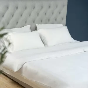 Cooling Silky Smooth Hotel Home Wrinkle Resistant Eco Friendly Fabric 4 Piece Bed Sheet Set Tencel Lyocell Bedding