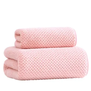 Coral Fleece Bath Towel for Adults Thickened Absorbent Beauty Salon Bed Sheet Quick Dry Not Easy to Shed Hair Home Use
