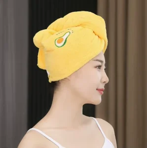 Coral Fleece Hair Drying Turban Cap Super Absorbent Quick Dry Skin Friendly Hair Wrap Towel for Spa Salon Travel Gift
