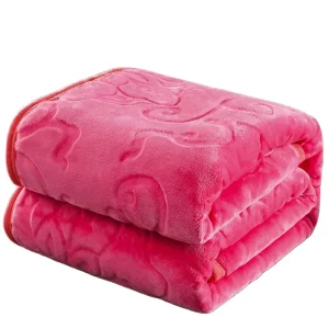 Coral Velvet Winter Thickened Flannel Blanket Cover Double sided Blanket Student Nap Sheet Double Bed Sheet