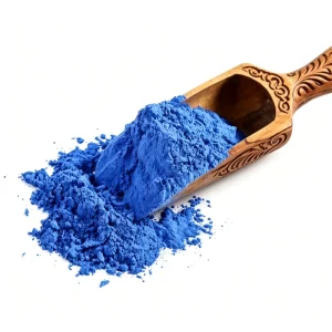 Cosmetic Grade GHK Cu Blue Copper Powder Raw Material for Formulation Sample Available Ready to Ship