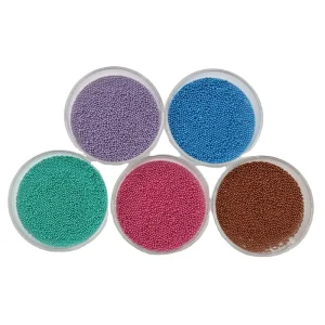 Cosmetic Raw Material 12-80 Mesh Colorful Jojoba Beads for Facial Skin