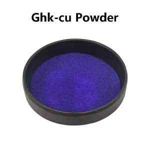 Cosmetic grade 99% AHK CU Original Peptide AHK CU Powder CAS 682809 81 0 AHK CU