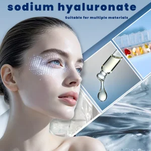 Cosmetic grade Sodium Hyaluronate High purity Low molecular weight Powder
