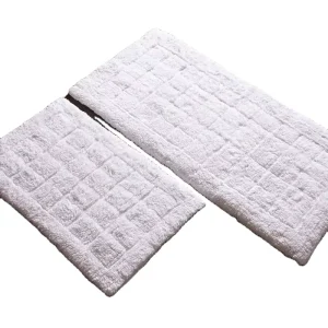 Cotton Bath Mat Shower Carpet Anti-slip Bath Rug