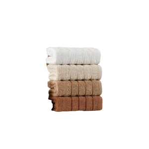 Cotton Bath Towel Set for Adults Super Soft Highly Absorbent Lint-Free Large Bath and Washcloths for Men and Women