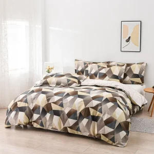 Cotton Bedding Set Microfiber Duvet Coer Quilt Cover 3D Bed Sheets Sets Home Textile