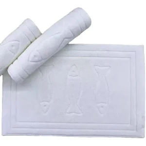Cotton Custom Hotel Bath Mats Floor Towels