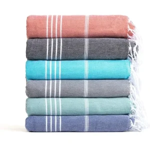 Cotton Extra Large Quick Dry Turkish Beach Towel Lightweight Soft Super Absorbent Sand Resistant Beach Towel
