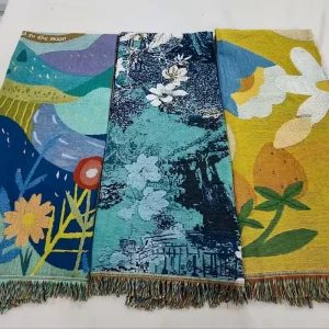 Cotton Jacquard Tapestries Custom-made Sofa Cushions Wall Hangings Wall Tapestries Hotel Bed Coverings