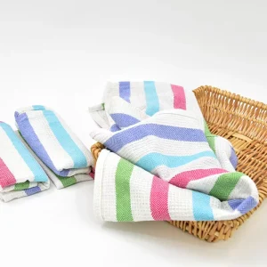 Cotton Kitchen Dishcloth Kitchen Towels Soft and Absorbent Hand Towels Quick Drying Kitchen Dishcloth