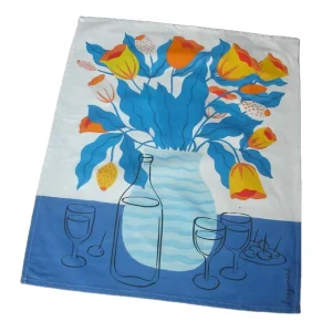 Cotton Kitchen Tea Towel Souvenir Kitchen Towel Pattern with Price