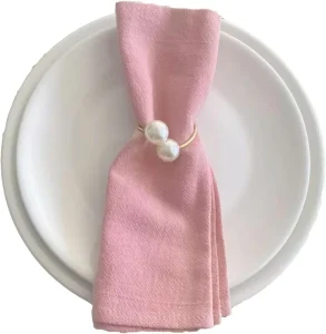 Cotton Luxury Portable Reusable Custom Napkins Dinner Table Napkin Cloth for Party and Festival Decoration