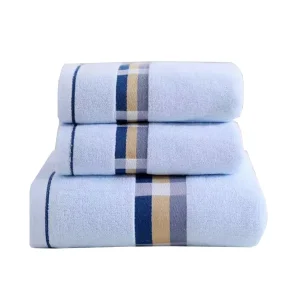 Cotton Microfiber Bath Towels Set for Hotel