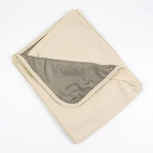 Cotton Outer Silver Fiber Inner EMF Faraday Blanket RF Shielding Sleep Protection Throw