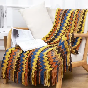 Cotton Polyester Throw Towel Blankets Comfort Custom Fleece Blanket