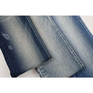 Cotton Spandex High Stretch Denim Fabric for Women’s Jeans