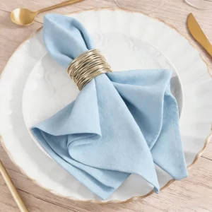 Cotton Spring Easter Napkins Cloth Bulk Washable Dinner Napkins 16″*16″ for Wedding Party Baby Bridal Shower