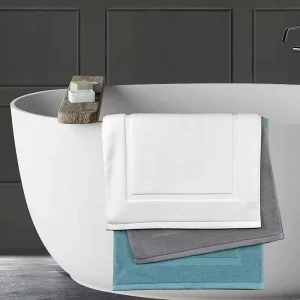 Cotton Super Absorbent Hotel Spa Shower Bathtub Mats Bath Mats