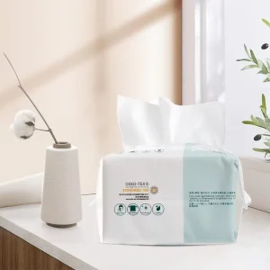 Cotton Tissues Spunlace Nonwoven Fabric Cotton Facial Tissue