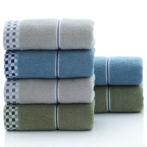 Cotton Towel Thickened 100g Baby Solid Color Absorbent Towel Lift Satin Custom logo Towels Gifts Shopping Online