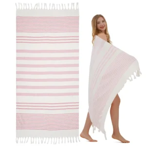 Cotton Turkish Towels Bamboo Beach Towels Print Summer Abstract Towel