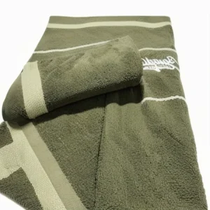 Cotton Woven Beach Towel Custom Jacquard Sports Towel With Logo