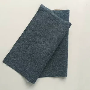 Cotton and Linen Woven Fabric Dyed Heavyweight Abrasion Resistant for Tops Skirts Soft Skin Friendly Touch 290 300GSM