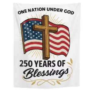 Cozy Bedroom Nap Throw Blanket America 250th Anniversary Commemoration Blanket Country Symbol Printed Flannel Blanket